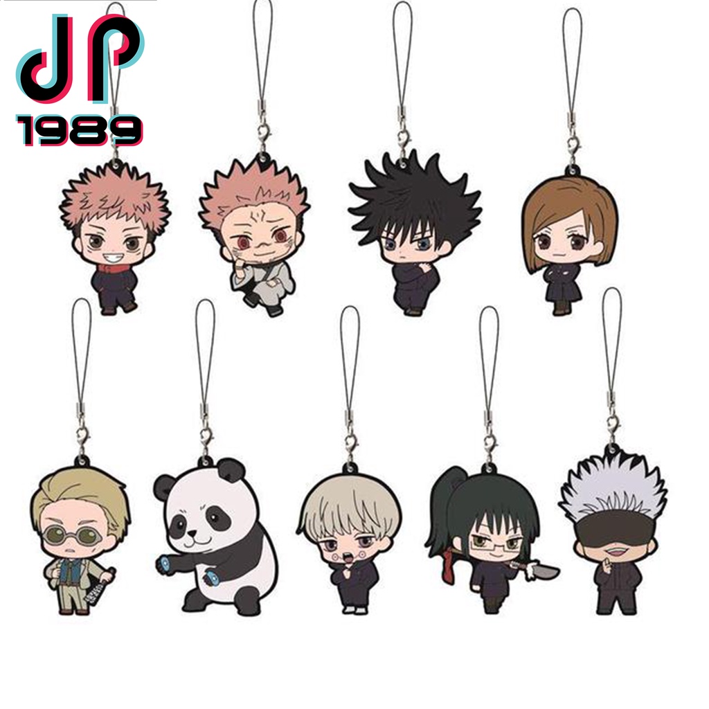 Móc Khóa Cao Su Jujutsu Kaisen Gacha Chính Hãng BANDAI