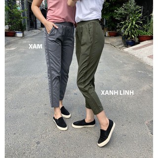 Quần Kaki Nữ Form Baggy 03 Màu Đẹp | Vải Siêu Bền