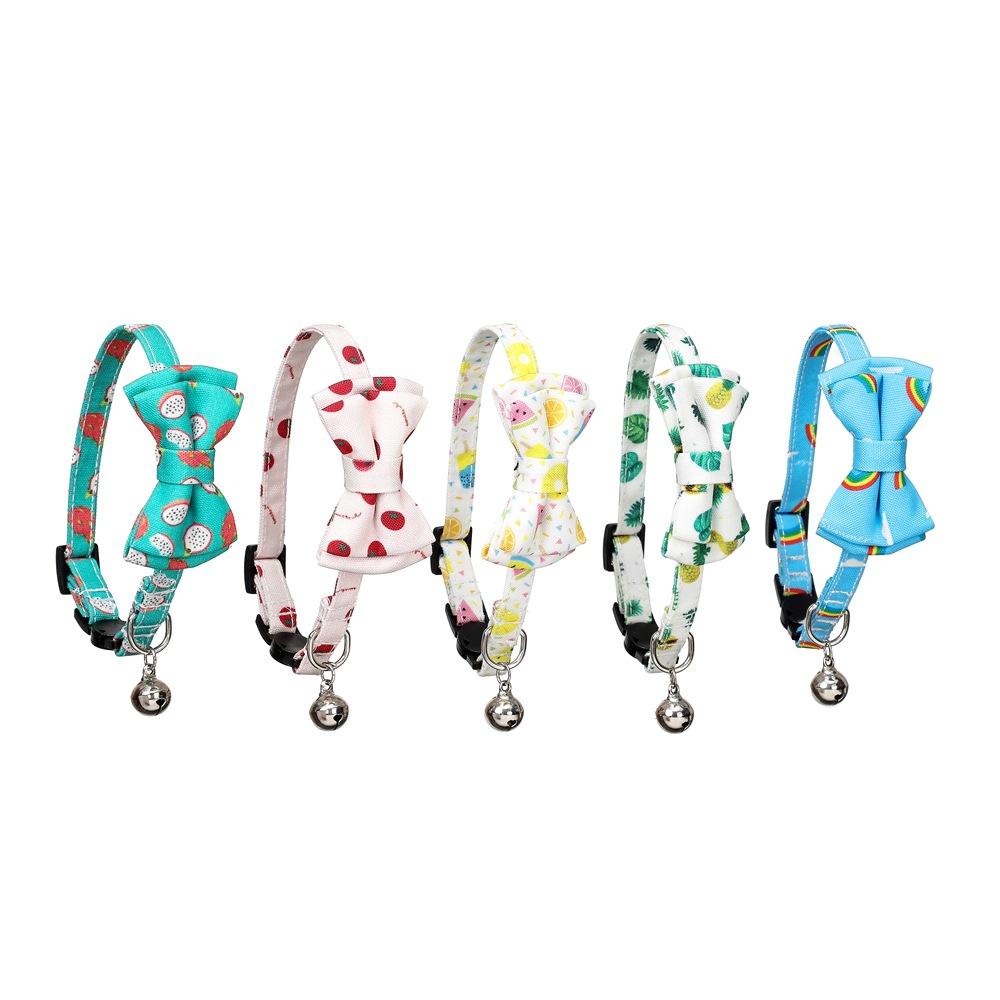 Lloyd Vòng Cổ Co Giãn Mềm Mại Họa Tiết Trái Cây Nhỏ Cho Thú Cưng