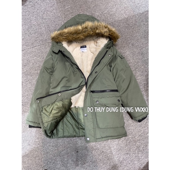 Áo parka bé trai