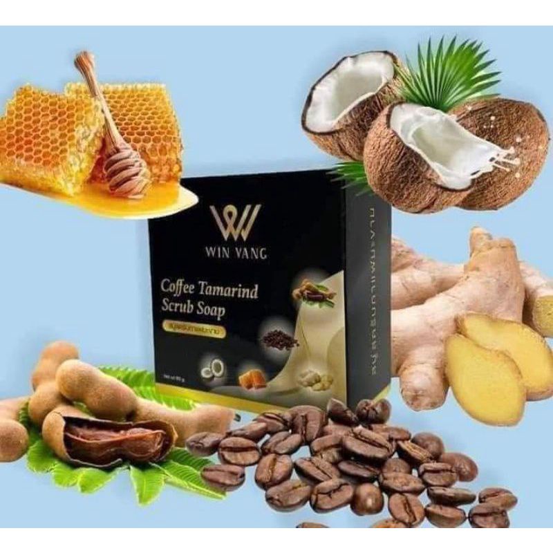2 hộp Xà Bông Cà Phê tặng 1 Túi Lưới Tạo Bọt Xà Phòng
