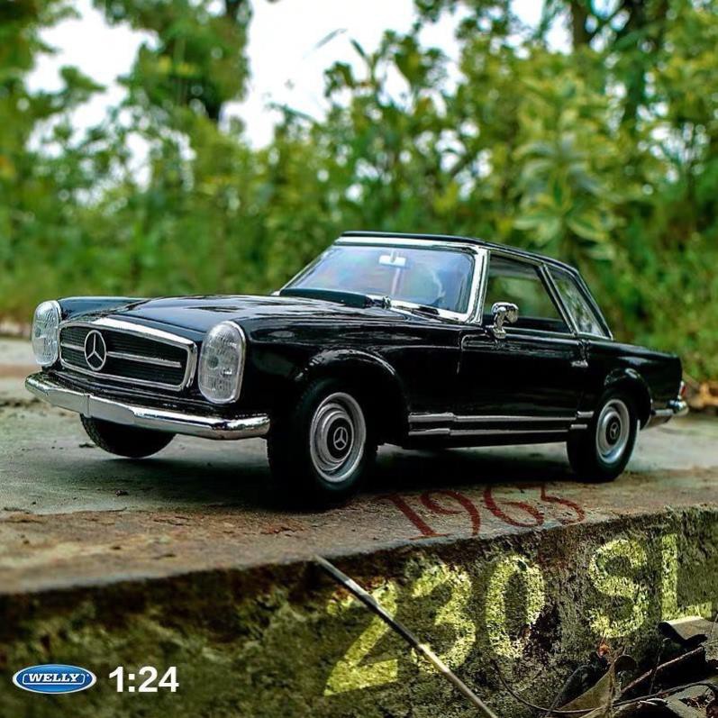 Mô hình xe 1963 Mercedes 230SL 1:24 Welly