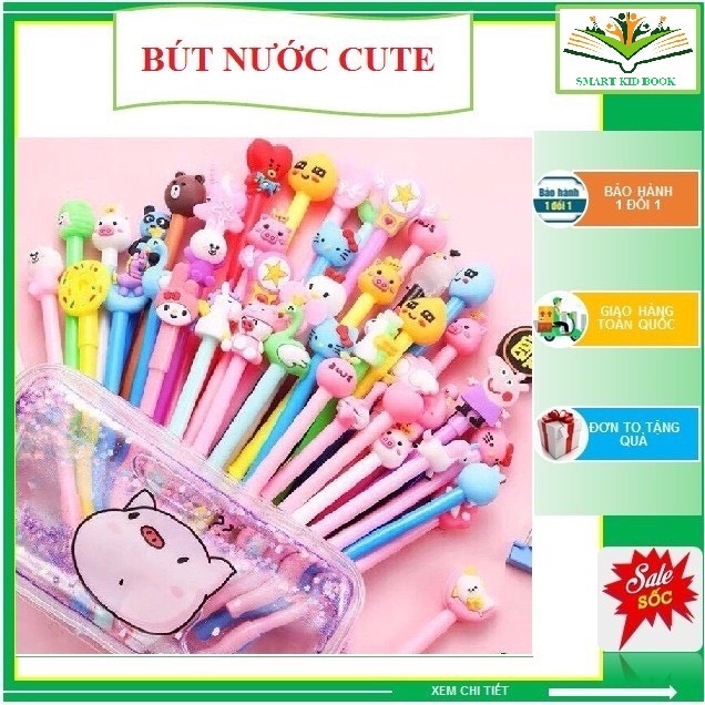 Bút bi nước cute nhiều hình dễ thương