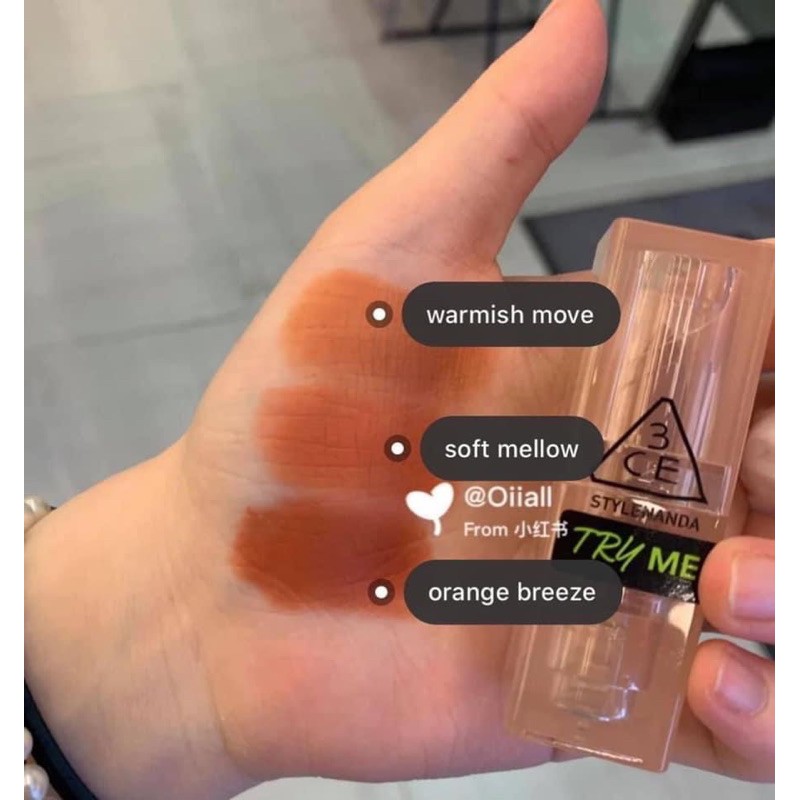 Son Thỏi 3CE Soft Matte Vỏ Trong Lipstick Mới Warm & Cool [ Hàng Sẵn] [Chính Hãng] | BigBuy360 - bigbuy360.vn