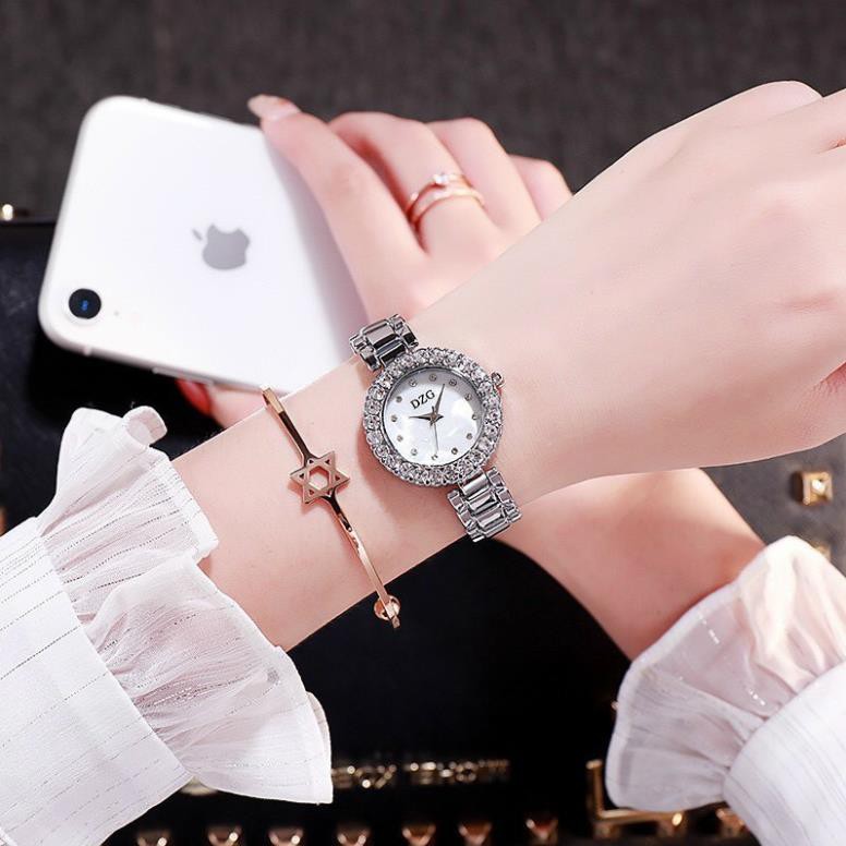 Mã FAMAYMA Đồng hồ nữ DZG đính đá Cao cấp sang trọng | BigBuy360 - bigbuy360.vn