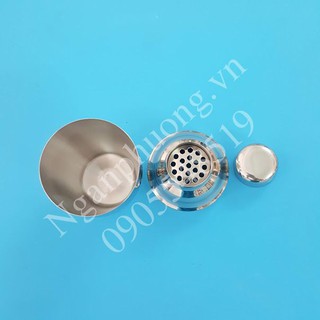 Bình lắc pha chế Cocktail - Shaker 350ml inox