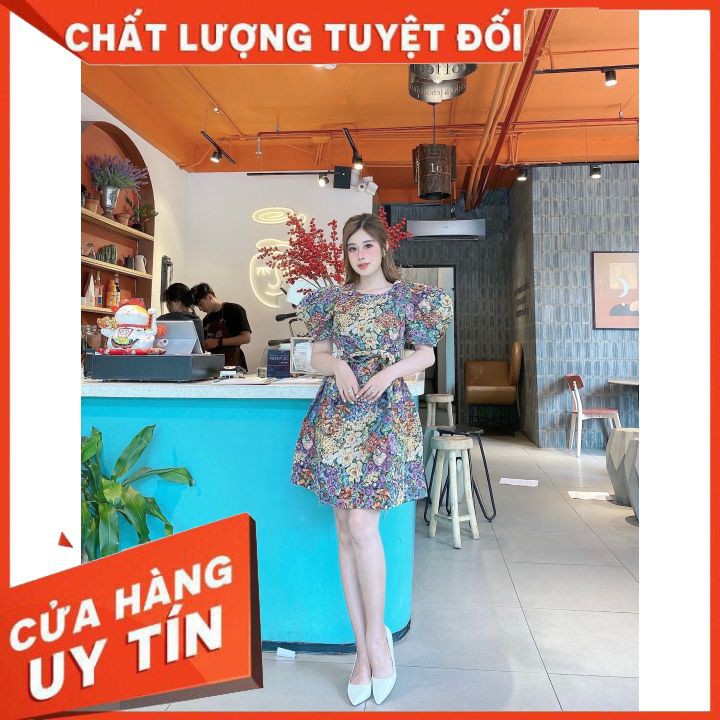Đầm hoa [CoCo Shop] Đầm Hoa Phiên Bản Giới Hạn - Hàng Thiết Kế | BigBuy360 - bigbuy360.vn