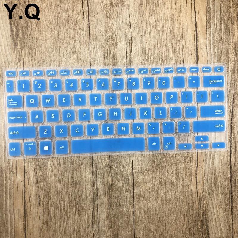 Miếng dán bảo vệ bàn phím máy tính bằng silicon mềm siêu mỏng cho ASUS VivoBook S14 S4300U 14inch