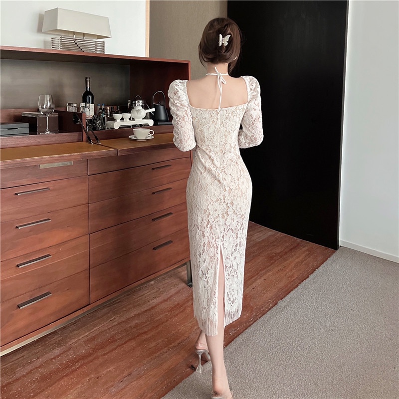 Áo Thun Tay Dài Một Bên Cổ Cao Vừa Vặn Ôm Dáng Gợi Cảm Phong Cách Hàn Quốc