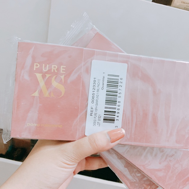 Vial mẫu thử Pure Xs by Paco Rabanne nữ mini