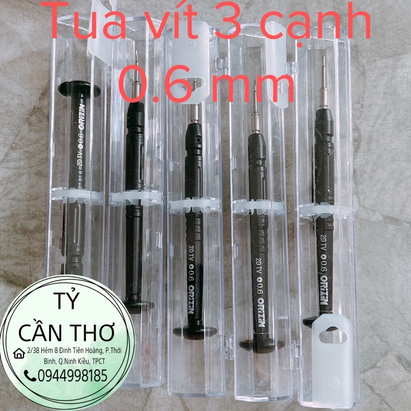 Tua vít chuyên dụng sửa điện thoại các loại 0.6 mm, 0.8 mm, 1.2 mm, 1.5 mm