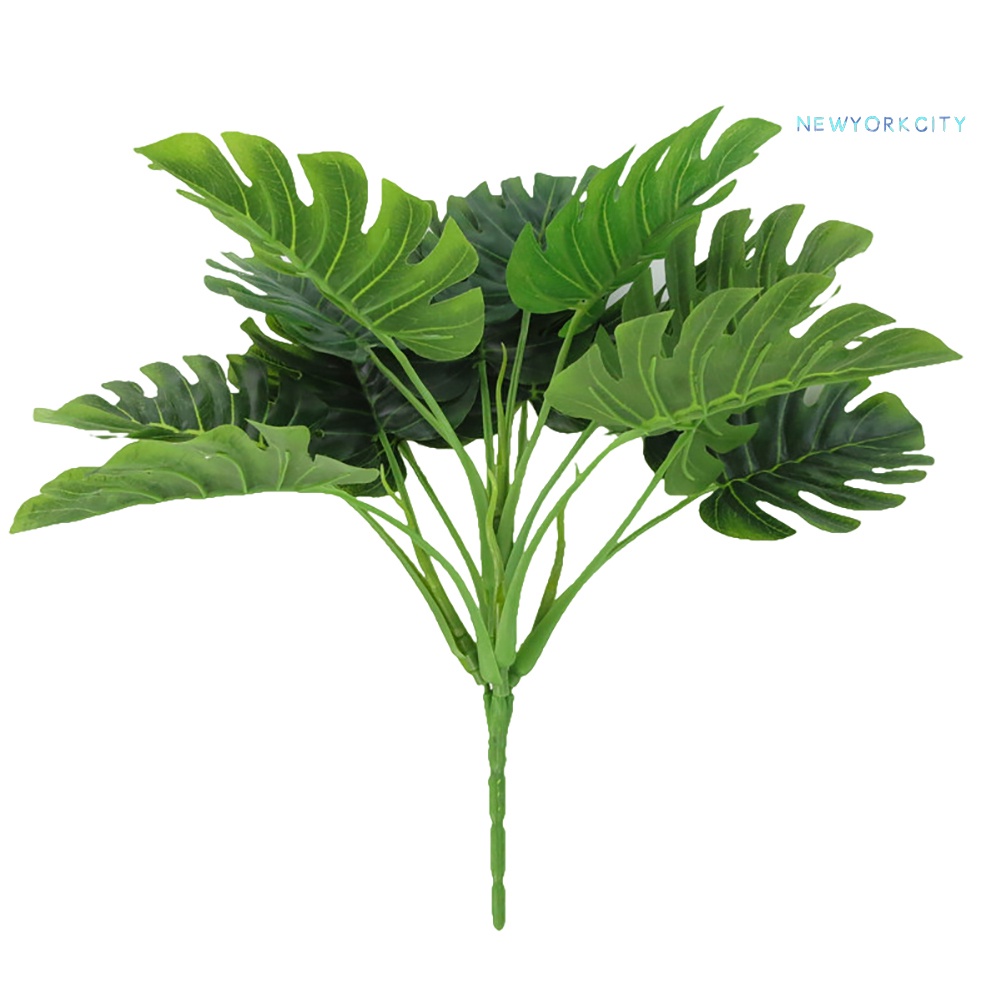 1 Cây Monstera Nhân Tạo Dùng Cho Trang Trí Tiệc Cưới, Nhà Hàng, Khách Sạn