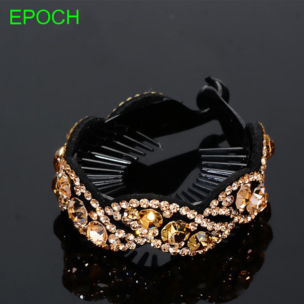 Kẹp tóc đính đá sang trọng thời trang cho nữ