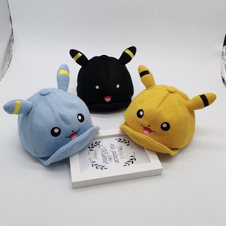 Mũ lưỡi trai thiết kế tai Pikachu xinh xắn cho bé gái/bé trai