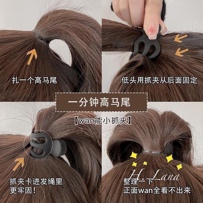 HỘP 10 CHIẾC CẶP CÀNG CUA ĐUÔI NGỰA MINI