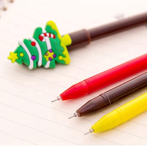Bút Mực Gel Kiểu Dáng Thiết Kế Giáng Sinh Dễ Thương