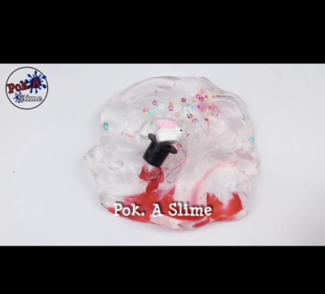 Slime The Bunny Magician Xduo (bộ đôi) - chất clear slime