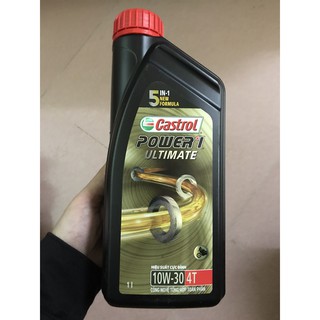 Dầu nhớt xe máy Castrol Power 1 Ultimate 10w30 (1l) dùng cho xe số