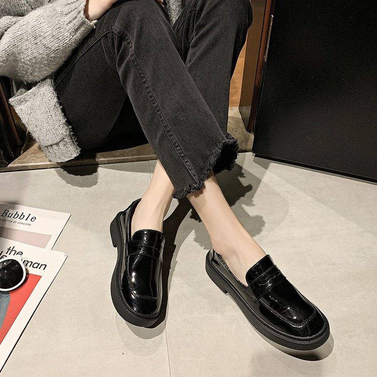 Giày Lười Đế Dày Da PU Thời Trang Dành Cho Nữ | BigBuy360 - bigbuy360.vn