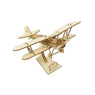 Mô hình lắp ghép gỗ 3d hình chiếc máy bay cổ