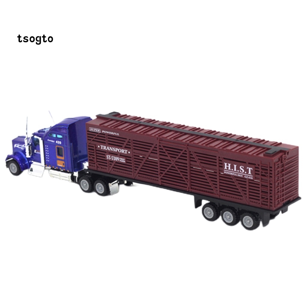 Mô Hình Xe Container Bằng Hợp Kim Không Phai Màu Dành Cho Người Lớn