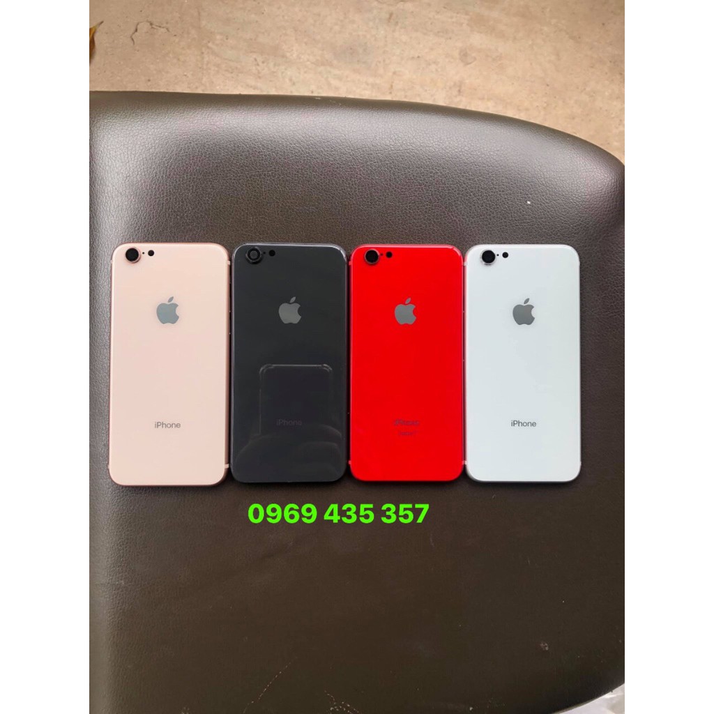 Vỏ độ 6/6s lên 8 màu vàng hồng