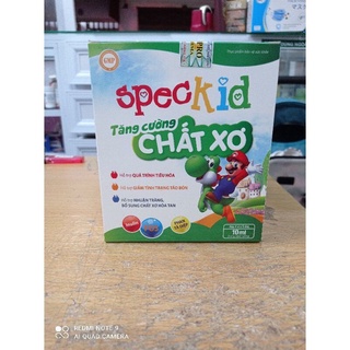 Siro Speckid tăng cường chất xơ giảm tình trạng táo bón  Hộp 20 ống