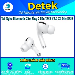 Tai Nghe Bluetooth Cảm Ứng 2 Bên TWS V5.0 Có Mic ES38