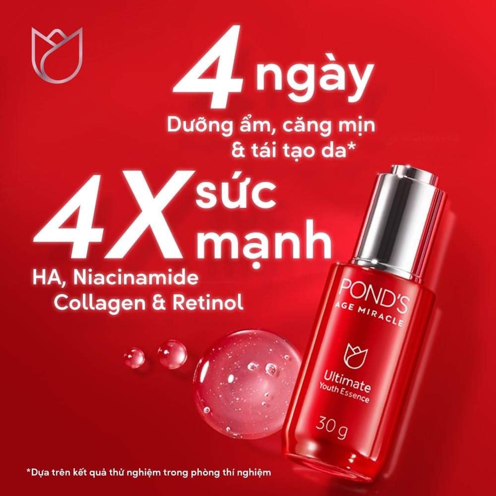 Dưỡng Chất POND'S Age Miracle Ngăn Ngừa Lão Hoá Youth Essence với collagen Chuyên Sâu (30g) | BigBuy360 - bigbuy360.vn