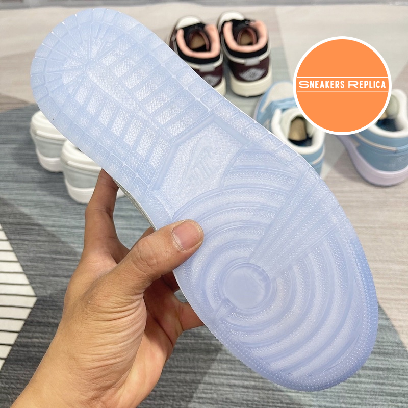 Giày Air Jordan 1 Low Wolf Grey - Fullbox Bản Cao Cấp