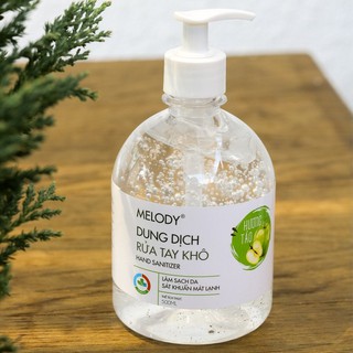 [DIỆT KHUẨN] Nước Rửa Tay Khô Melody 500ml - Không gây khô da - Làm sạch vượt trội - Sở y tế cấp phép