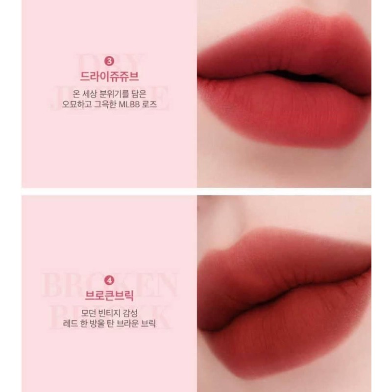 Son EGLIPS × Babier Misty Velvet Tint gom sale - Nghiện Mỹ phẩm Aut | BigBuy360 - bigbuy360.vn