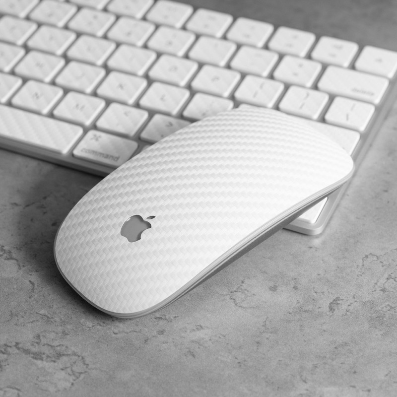 SKIN 3M BẢO VỆ MAGIC MOUSE - VÂN NỔI - CARBON TRẮNG