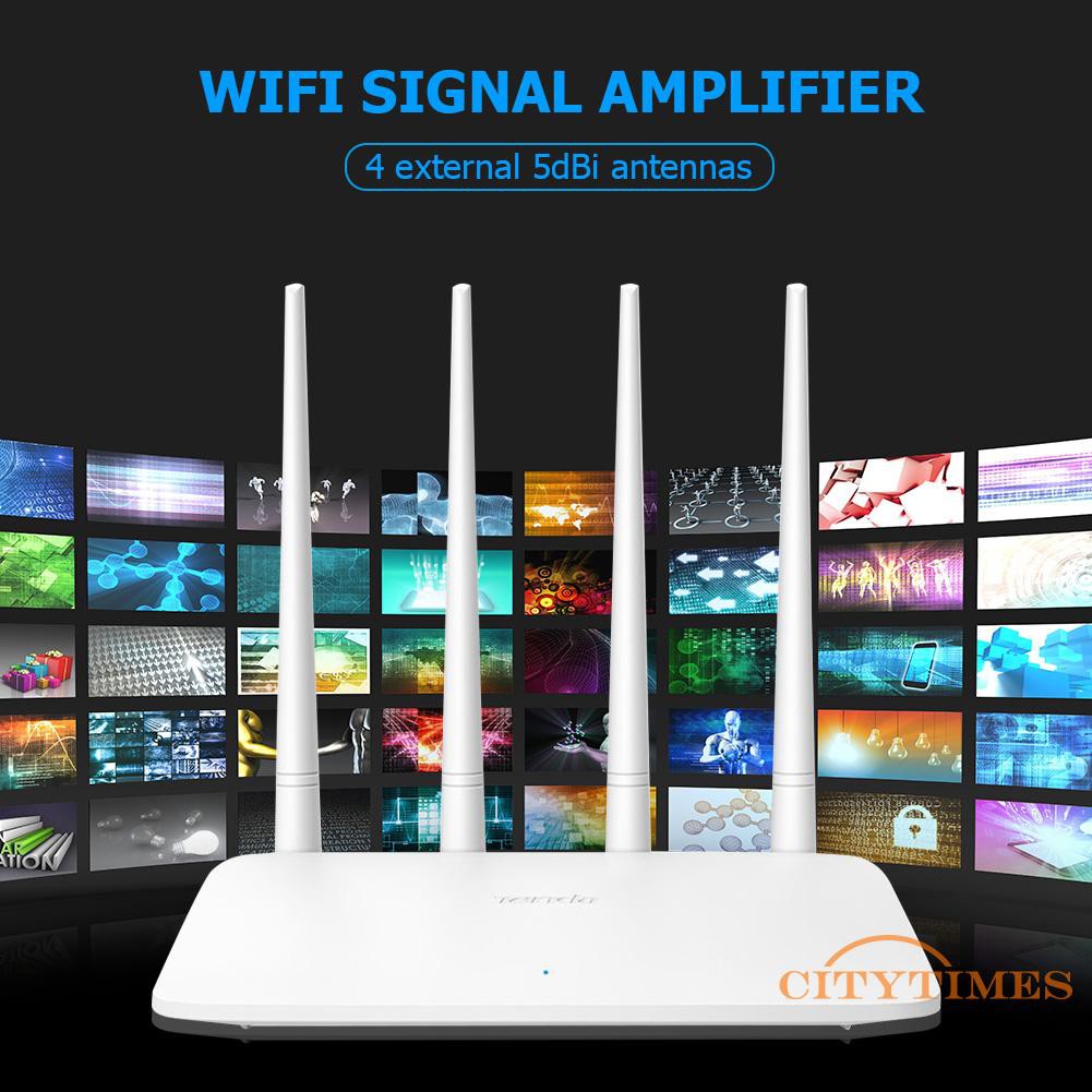 〖Ci〗 Tenda F6 300M WiFi Router 4x 5dBi Antennas 2.4GHz Wireless Signal Extender | BigBuy360 - bigbuy360.vn