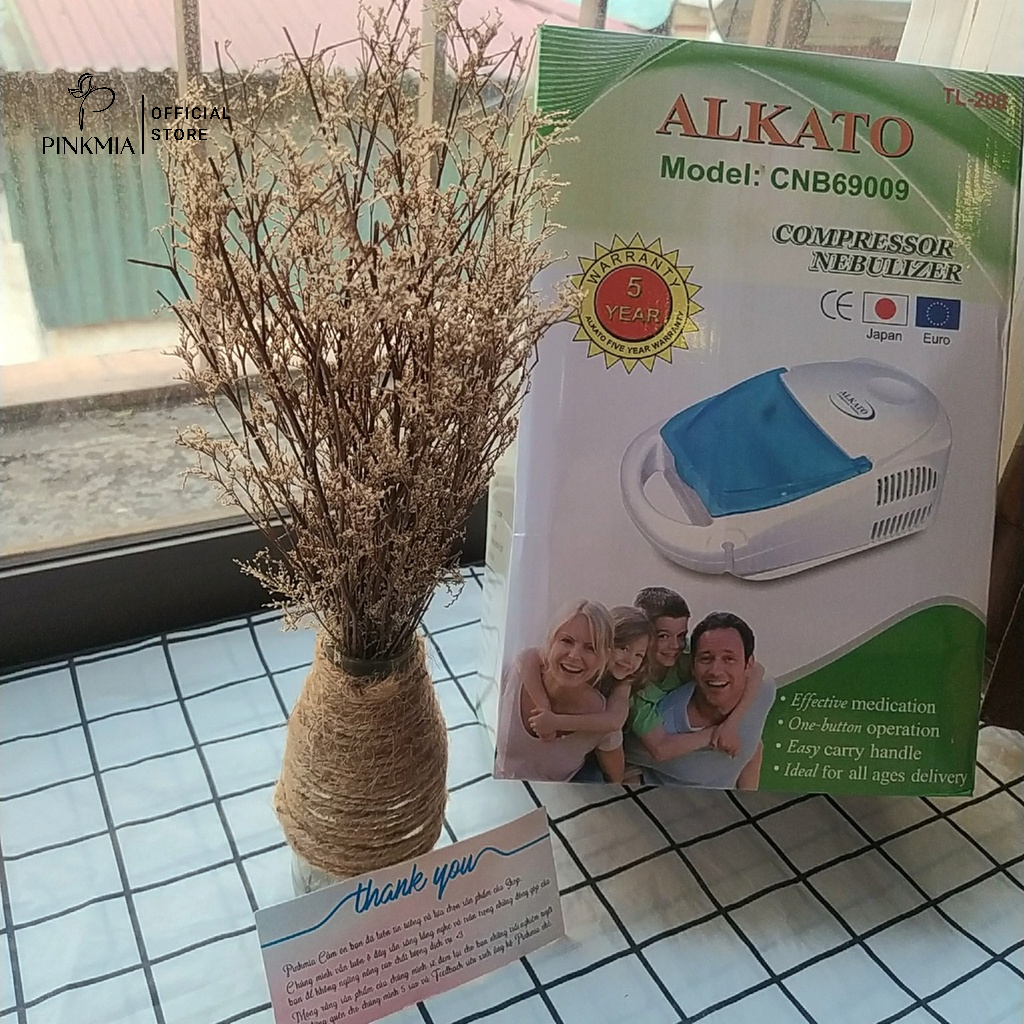 Máy Hút Mụn Alkato, Hút Bã Nhờn Siêu Khỏe Dùng Trong Spa - Tặng Kèm Quà 05 Ống Hút Mụn