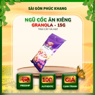 NGŨ CỐC ĂN KIÊNG TRÁI CÂY VÀ HẠT GRANOLA GÓI 40GR DAN D PAK 100% thành phần tự nhiên, phù hợp ĂN KIÊNG,GIẢM CÂN