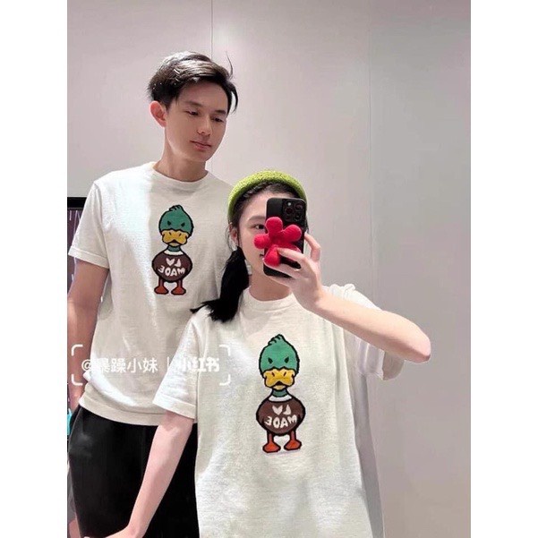 ÁO Thun Unisex Tay Lỡ , Áo Phông Tay Ngắn Oversize In Hình Chú Vịt Siêu Phẩm 2022 Được Nhiều Người Săn Đón
