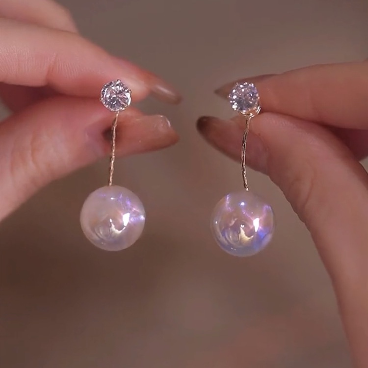 Bông Tai Dáng Dài Hình Đuôi Nàng Tiên Cá 2022 Nhiều Màu Xinh Xắn