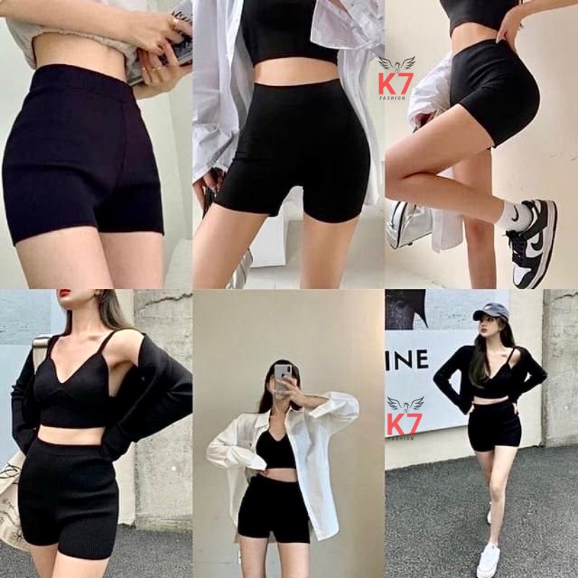 XẢ KHO LẺ SIZE Quần legging nữ dài lửng đùi K7 FASHION co giãn 4 chiều thoải mái, chất cotton Loại 1