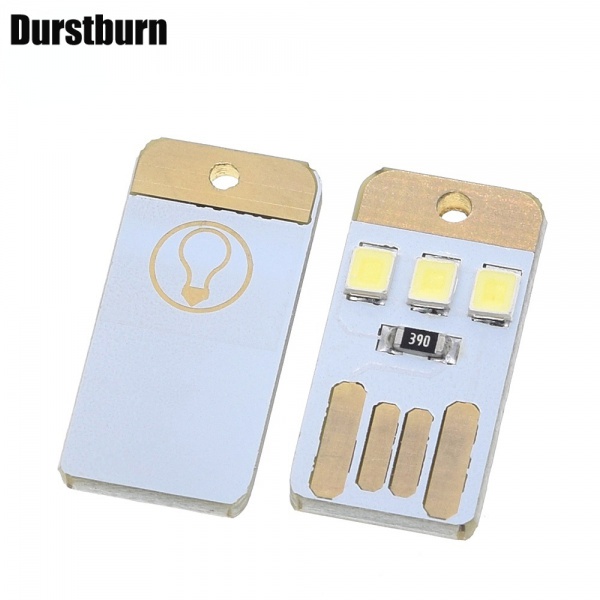 Bộ 5 Bóng Đèn LED 0.2W USB Mini Gắn Laptop/PC