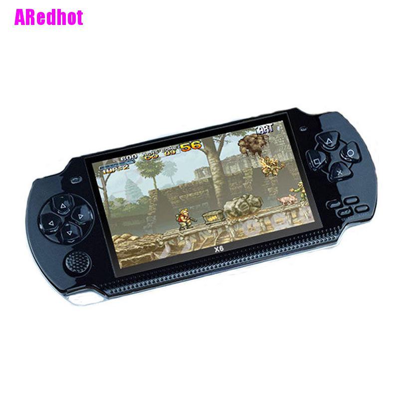 Máy Chơi Game Cầm Tay X6 8g 32 Bit 4.3 "Psp 10000 Trò