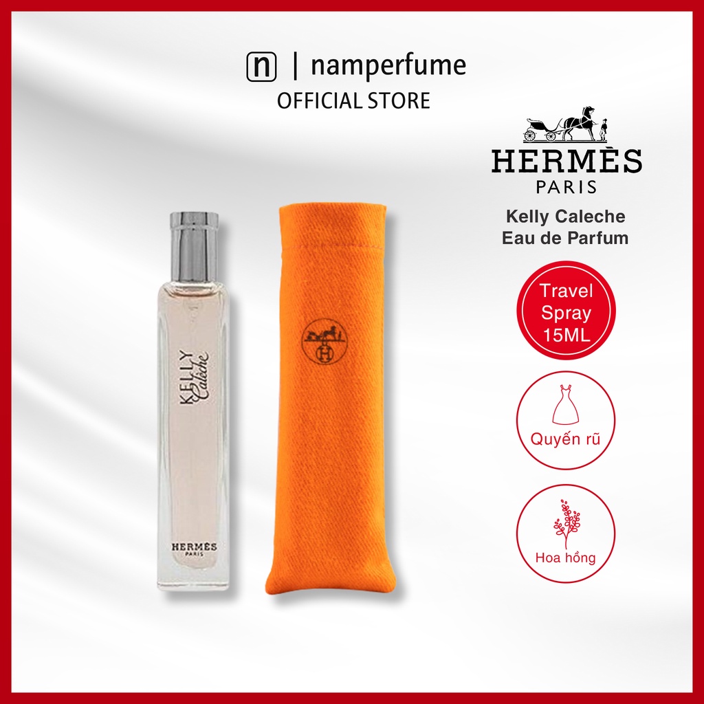 Nước hoa nữ HERMES Kelly Caleche Eau de Parfum Travel Spray