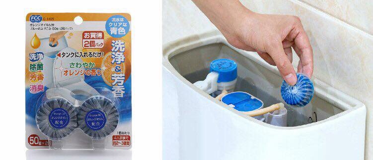 Combo 4 viên tẩy bồn cầu, bệ chứa nước