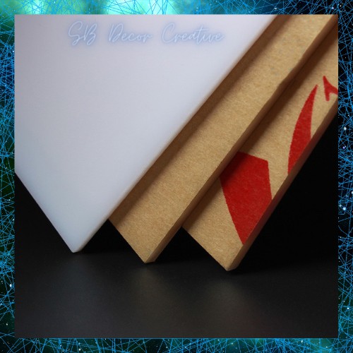 Mica Đài Loan màu Trắng sữa 20x30cm