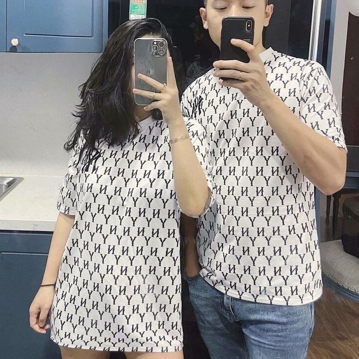 Áo Thun unisex chữ NY nam/nữ đan fom thụng - Áo Phông Thời Trang Logo NY hot nhiều màu cá tính chất liệu thoáng mát