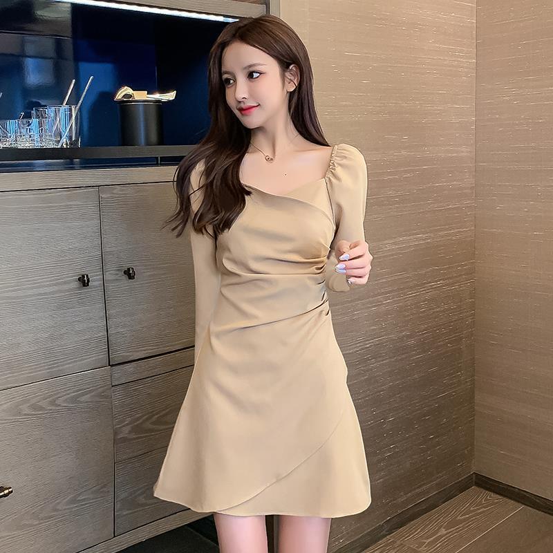 Đầm Nữ Dài Tay Cổ Chữ V Bó Sát Quyến Rũ | BigBuy360 - bigbuy360.vn