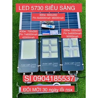 Đèn Năng Lượng Mặt Trời Đường Phố công suất 500w, 400W, 300W, 200W, 100W Chính Hãng Tiết Kiệm Điện tuổi thọ 10 năm