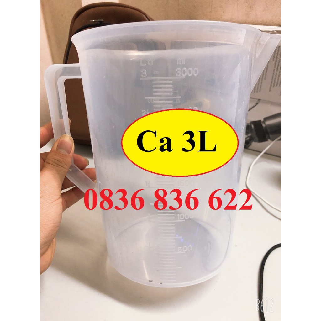 Ca đong có vạch chia định lượng 3L