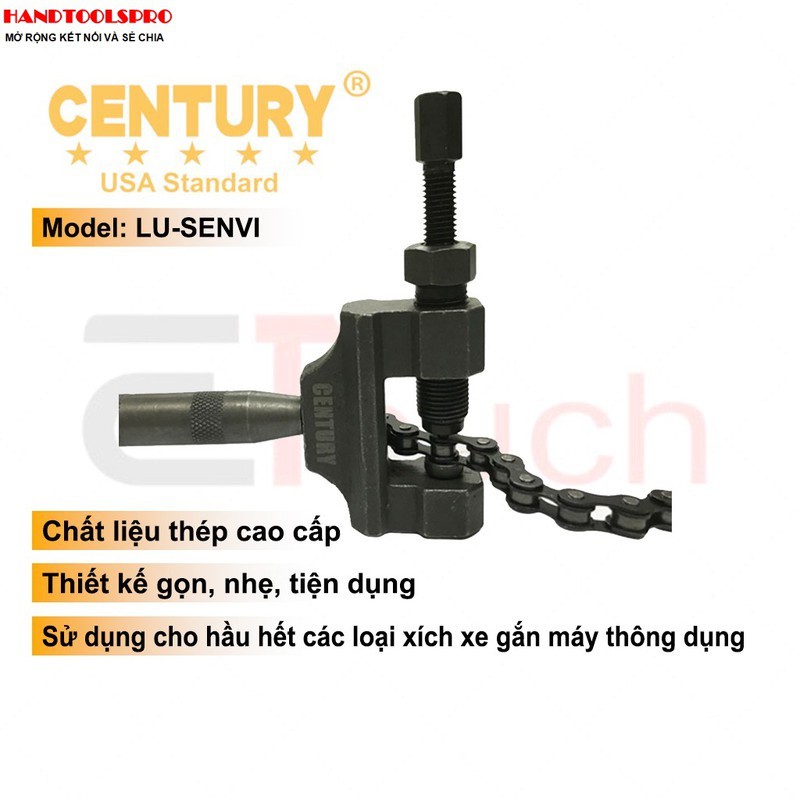 Cảo Tháo Mắt Sên Xe Gắn Máy Cao Cấp Century 160512-DC (LU-SENVI)