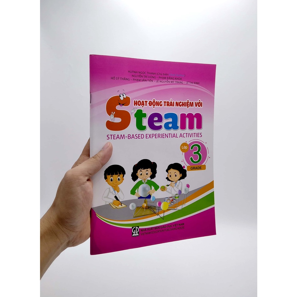 Sách Hoạt Động Trải Nghiệm Với Steam - Lớp 3
